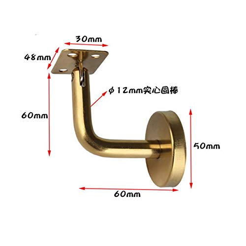 LGYKUMEG Staffa per corrimano in Acciaio