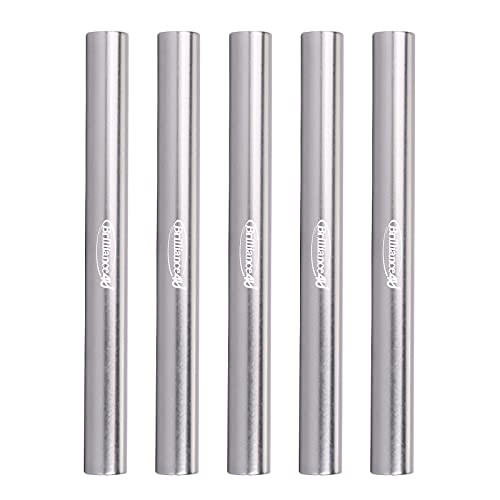 BRILLIANCE4U Tent Pole Repair Sleeve, Tent Pole Splint, Spare Repair Tube Inner Dia. 11mm 5 Pack