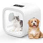 Advwin Automatic Pet Dryer Box for Pet Grooming, Ultra Quiet Fast Hair Dryer 52L Capacity for Cats and Small Dogs, 360° Drying and Touch Panel, Smart Temperature Control