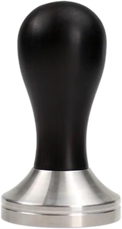 Coffee Tamper，Compatible for Lelit 51mm 53mm 58.5mm 57mm，Barista Tools Espresso Machine Accessories(58.5mm,African Black Wood)
