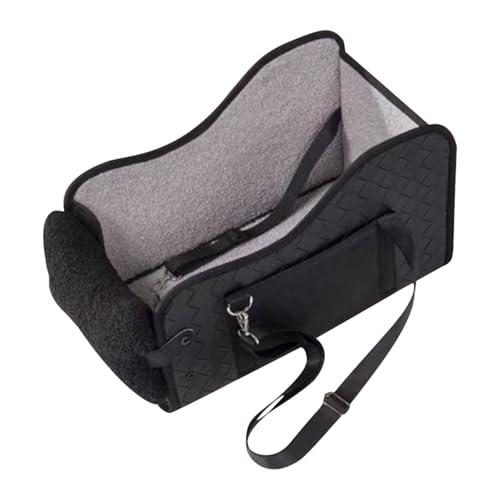 Seggiolino Auto Per Cani Piccoli | Seggiolino Da Console Per Cani Sotto 6,5 Kg - Portabimbo Portatile Letto Trasportabile Pieghevole Per Viaggi Interni Picnic All Aperto Passeggino