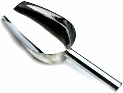 Miniatura 8 de DOITOOL Cuchara de hielo de acero inoxidable Cuchara de hielo de acero inoxidable Cuchara de helado Cuchara de hielo de metal Cuchara de comida para