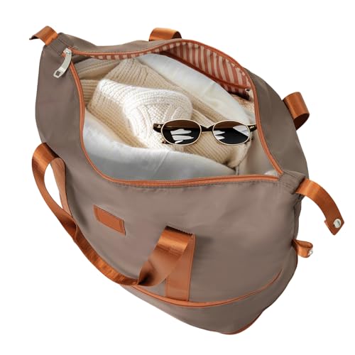 Hardshell Luggage Sets 3 Piece Carry-on Suitcase Double Spinner Wheels with TSA Lock for Men Women, Coppery (20in)2