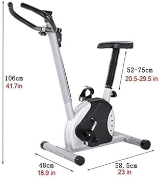 Murtisol Indoor Cycling Stationary Bike Belt Drive Exercise Bike With 23 LBS Flywheel Adjustable Seat&Handlebar LCD Display 275lbs Weight Capacity Home Gym Use
