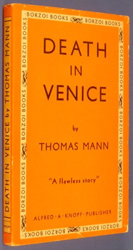 Death in Venice (Borzoi) B000VSY7CI Book Cover