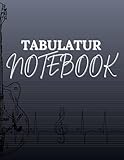  Tabulatur Notebook: Tabulatur-Notizbuch für Gitarre (100 Seiten TABs + Akkorddiagramme & zusätzl. Notenlinien zum Üben, Songwriting & Unterrichten)