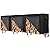 Danrelax 4FT Firewood Rack Set of 3, 12FT Outdoor Firewood Storage Rack with Cover 600D, Log Holder for Firewood, Wood Stacking Rack Indoor/Outdoor Wood Stand Holder