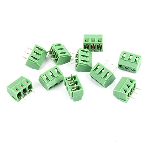 Aexit 10 piezas terminales PCB para audio y video miniatura 1
