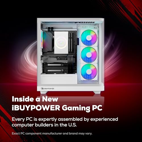 Image of iBUYPOWER Trace Gaming PC Desktop Computer Intel Core Ultra 7 265F CPU, NVIDIA GeForce RTX 5070 12GB GPU, 32GB DDR5 5200MHz RAM, 2TB NVMe SSD, Windows 11 Home, Gamer Keyboard and Mouse - TWI7N5701