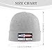 Trewrdt GBU-57 Bunker Buster Knit Hats Beanie Hat for Men Women Fashion Warm Winter Ski Cap Gray