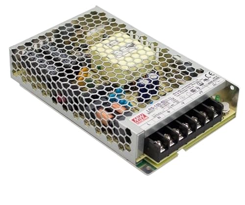 Alimentation commutation LED 12V 24V LRS-150 boitier transformateur 150W sortie unique fixe