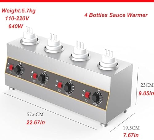 Chauffeurs de sauce électriques en acier inoxydable pour fromage et fêtes