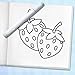 100 Bold Coloring Book: Simple, Easy, and Large Print Designs for Adults and Kids with Animals, Flowers, Food, and More! (Bold and Easy Coloring Books)