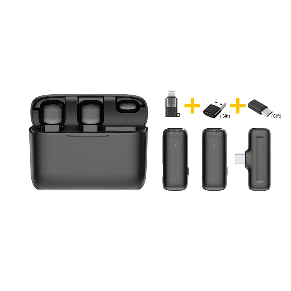 Amazon.com: SENXIN J13 2-in-1 Portable Wireless Microphone for