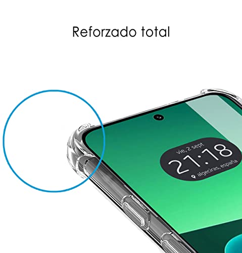 Tumundosmartphone Transparent Anti-Shock Silicone Case for Xiaomi 13 5G - Image 3