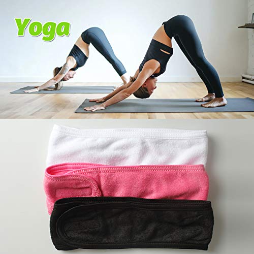 Zeaye 3-delige handdoekhoofdband, make-up hoofdband hoofdband, dames spa gezichtsmake-up hoofdband, dames schoonheid… - Image 8