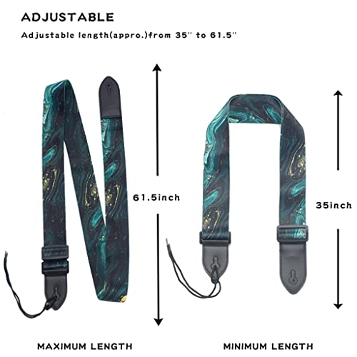 LIUZH Pick Strap Buckle Crossbody Guitar Strap Bandoulière Personnalité Disponible for Hommes et Femmes - Les Beatles, Paul McCartney, John Lennon, RIngo Starr, George Harrison LIUZH Pick Strap Buckle Crossbody Guitar Strap Bandoulière Personnalité Disponible for Hommes et Femmes – Image 3