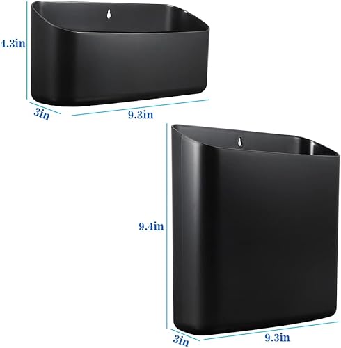 Miniatura 9 de Picowe Almacenamiento magnético para lavandería, contenedor grande para pelusas para cuarto de servicio, contenedor de basura que ahorra espacio