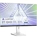 Amzfast 27 Zoll Gaming Monitor – 200Hz(DP) Fast IPS QHD 2560x1440, 1ms GTG, 95% DCI-P3,130% sRGB, HDR,Adaptive Sync, Mit HDMI 2.0 * 2/DP 1.4 * 2 Kabel, Weiß - AMZG27F6Q