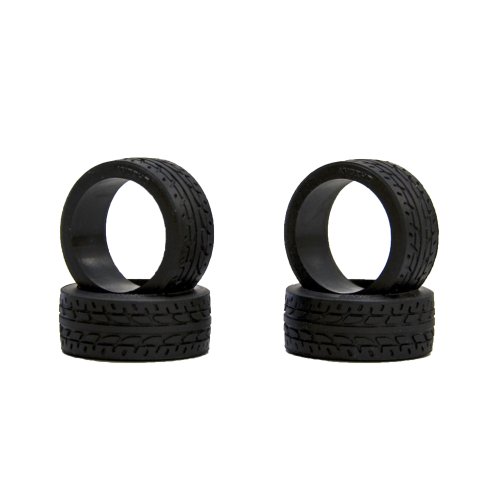 Pneus 40 Shore pour Mini-Z Radial en lot de 4 pour voiture RC