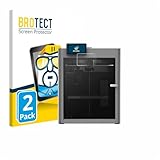 brotect Protection Ecran pour Bambu Lab P2S 3D Printer (2 Pièces) - Film Protection Ultra Clair