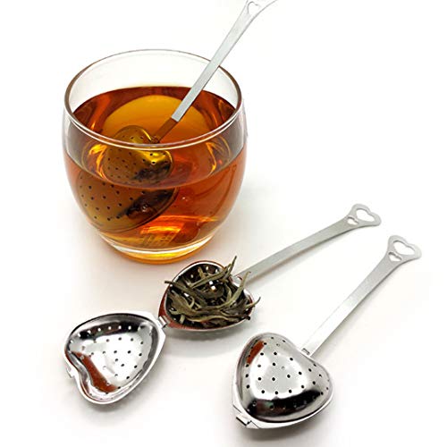 2pc Stainless Steel Ball Shape Tea Infuser Ball Tea Infuser Mesh Filter Strainer