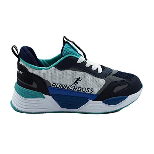 Sneaker Bonateks Homme multicolore en taille 41 EU Étroit