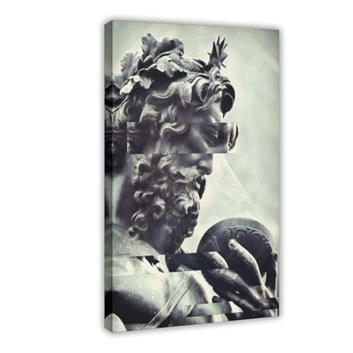 Impression sculpturale en noir et blanc WCYB l'élégance d'une toile