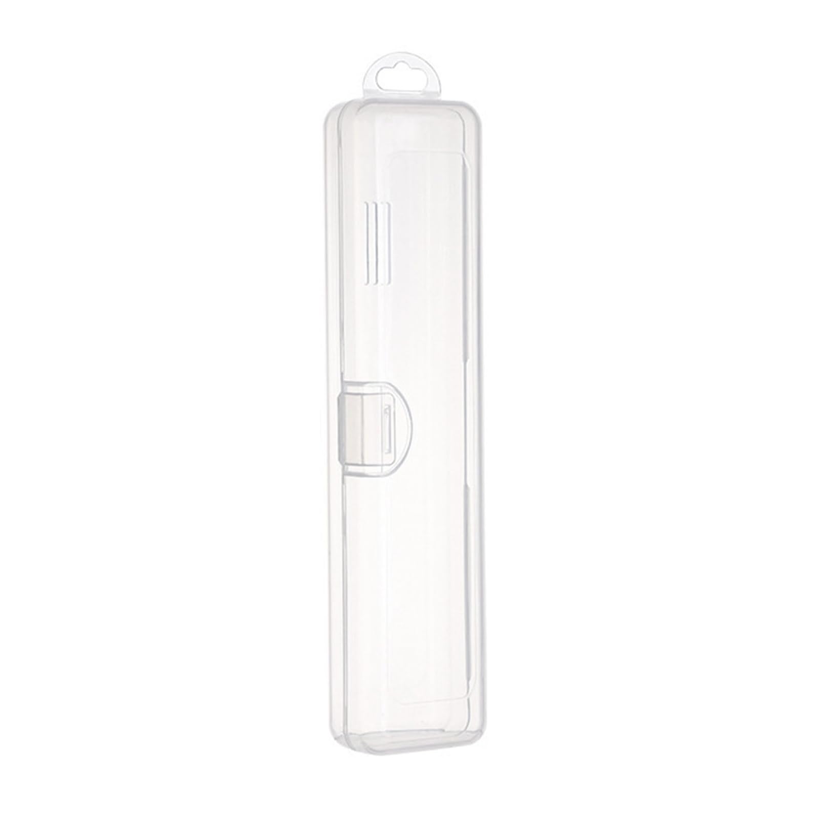 YWLUUOO Clear Toothbrush Case Hygienic Travel Organizers with Lid for Gym, Home & Cosmetic Storage Toothbrush Case