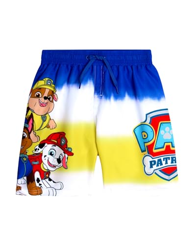 Nickelodeon Paw Patrol Boys Rash Guard Set - 2 Piece Chase Marshall TMNT UPF50 Swim Shirt & Swim Trunks for Toddler & Big Kid4