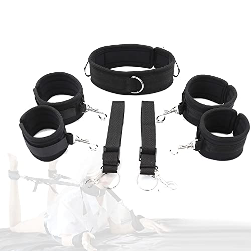 Banda de tensión de fitness - Ajustable - Equipo de ejercicio de yoga B-D-S-M para parejas Cover