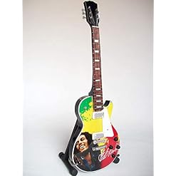 Guitare miniature Bob Marley signature - Les Beatles, Paul McCartney, John Lennon, RIngo Starr, George Harrison