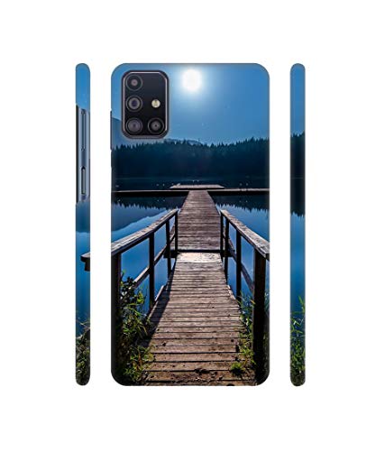 Image of Amazon Brand - Solimo Designer Wooden Beach 3D Printed Hard Back Case Mobile Cover for Samsung Galaxy M31s