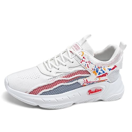 Chaussures de basket-ball en maille respirante pour hommes avec semelle amortissante