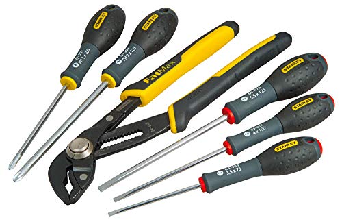 Stanley FMHT0-62639 juego de destornilladores cromados y alicate forjado con máxima durabilidad 3