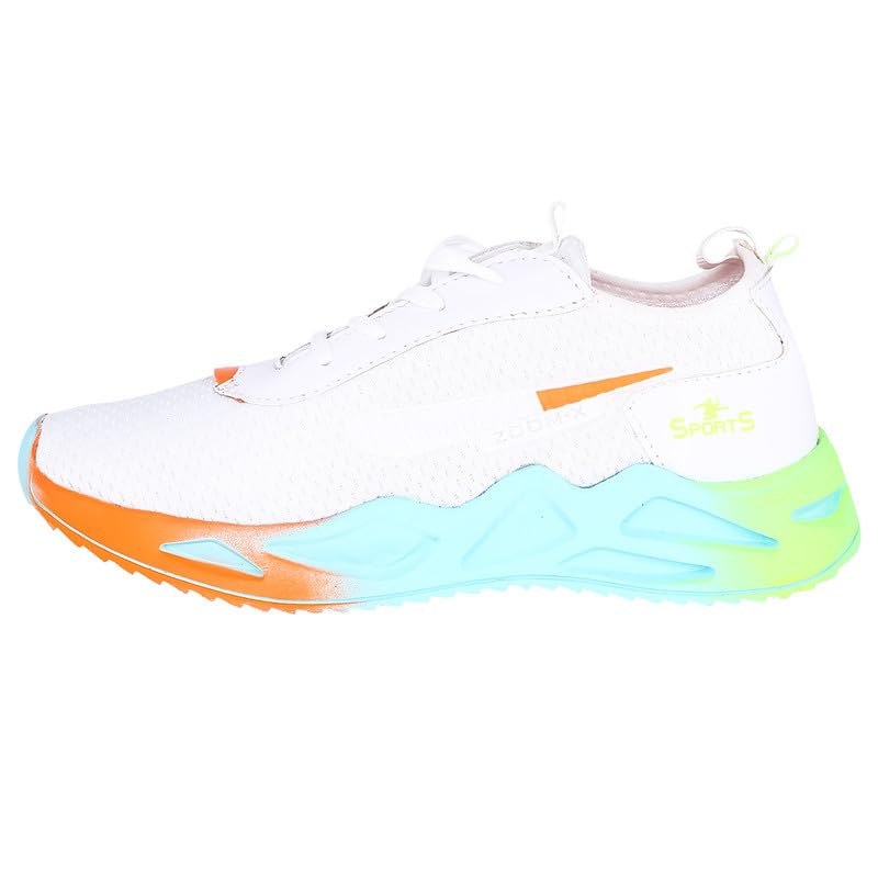 Image of Snatch Breathable Sports Shoes for Men | Lightweight PU Mesh Running & Walking Sneakers | Slip-Resistant Lace-Up Gym Shoes for Training, Gym Hair & Beard Trimmer Included