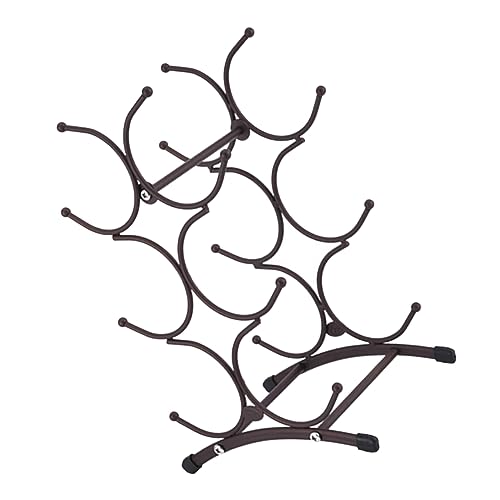Soporte para Botellas de Vino de Hierro para Escritorio miniatura 1