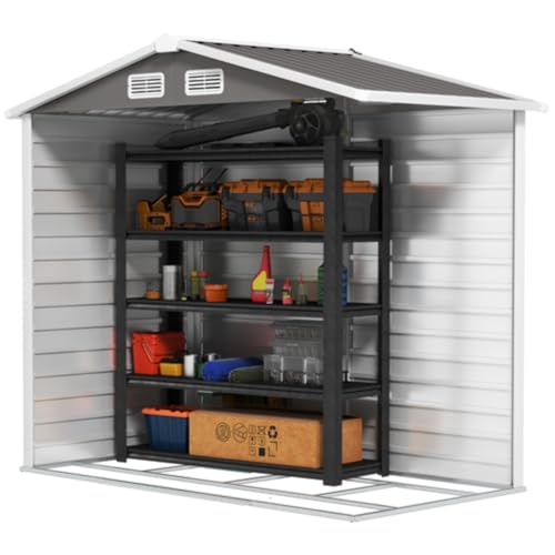 Outsunny 7 x 4ft Garden Shed with Double Doors - Image 8