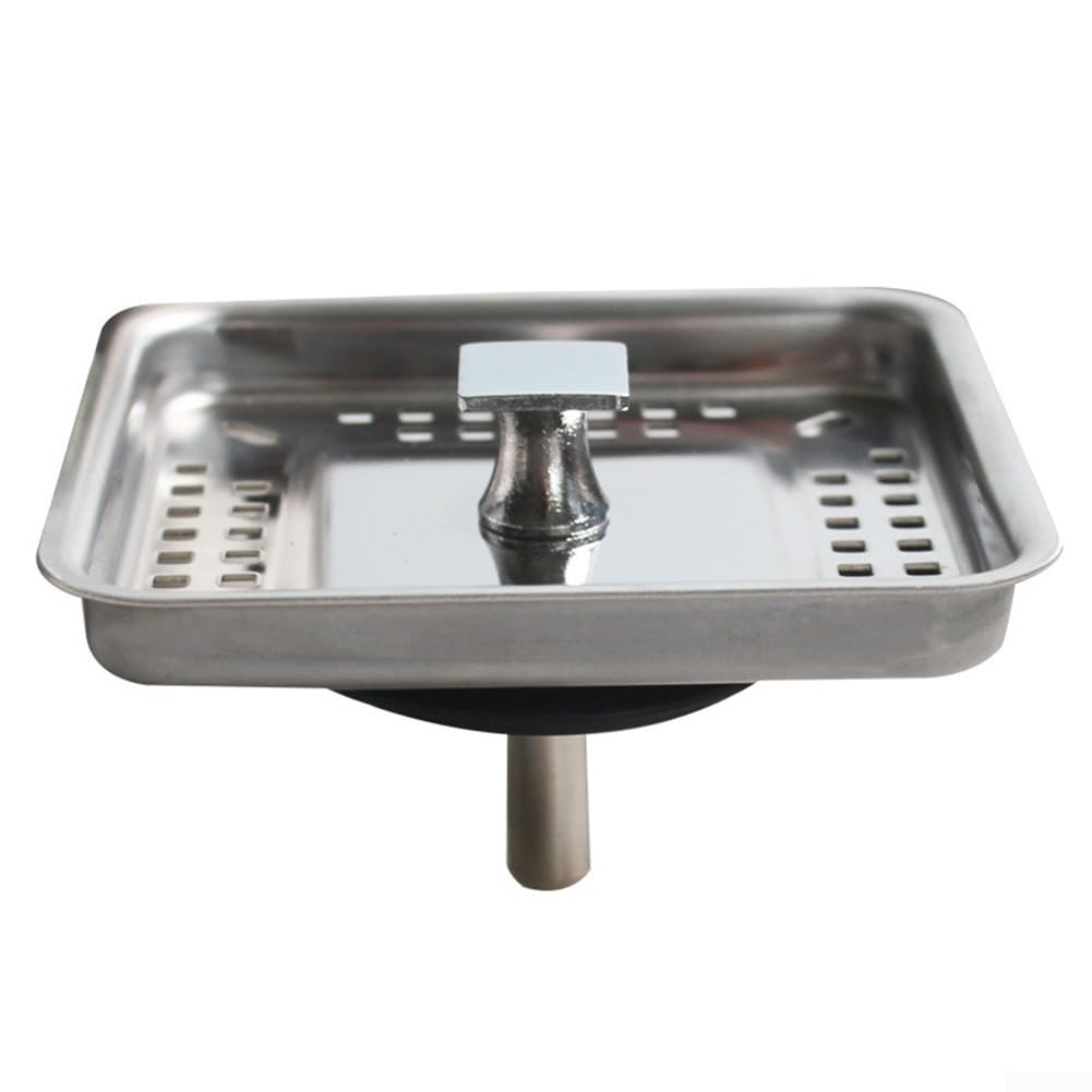 sink strainer， Sink Waste Strainer 114mm Flange Basket for Kitchen