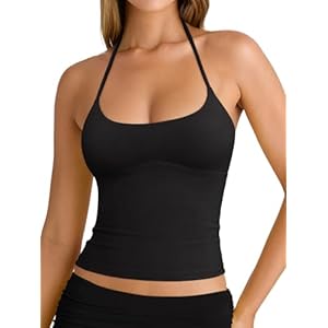 REORIA Women’s Sexy Halter Ba...