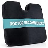 Vive Memory Foam Seat Cushion – Tailbone Pain...