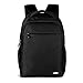 Prasacco Business Laptop Backpack, 15.6 inch Waterproof Computer Bag Travel Anti Thief College School Backpacks for Women and Men - Black