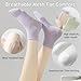 Eiatmoi Women Cotton Ankle Socks- Breathable, Moisture-Wicking, for Casual & Athletic Wear| Soft Crew Socks with Arch Support