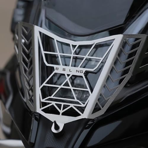 Grille de protection phare avant Valico 500DSX finition noire mate - 3