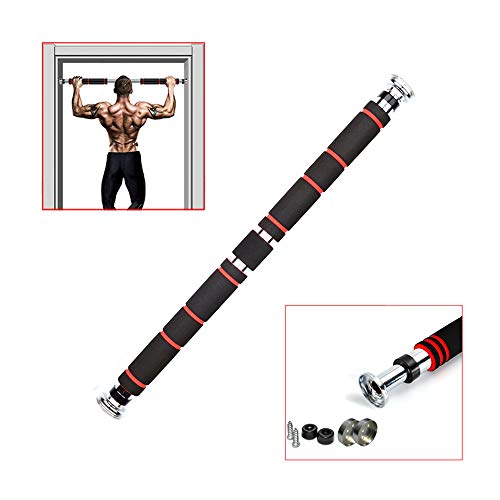 Locking Doorway Pull Up and Chin Up Bar Upper Body Workout Bar,Household Horizontal