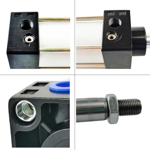 Vérin pneumatique SC40 anti fuite d'air actionneur double effet 25mm