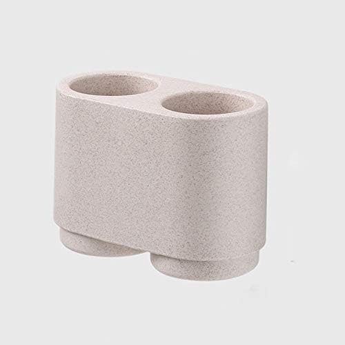 Magnetic Adsorption Inverted Toothbrush Holder Simple Toothpaste Storage Rack with Wash Cup Punch Free Bathroom Sets