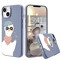 JOYLAND Cute Cartoon Penguin Case For IPhone 16 Pro Max Crystal Clear Lovely Animal Girly Phone Case Acrylic Hard Back Cover Sturdy Shockproof Protective Cover For IPhone 16 Pro Max 6.9 - View #8