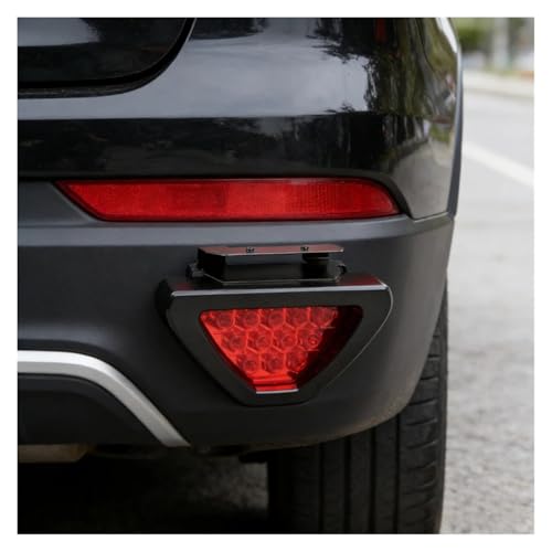 LKRGBXA Feux Arrière Frein F1 Pour Modification Voiture 1 Pièce Installation LED Triangle D'avertissement, Antibrouillard Universels Troisième Feu de Stop – vue 2