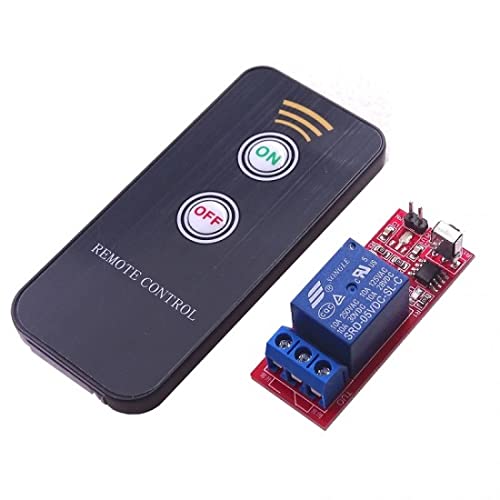 Techtonics DC 5V 1 Channel Relay Module Infrared IR Remote Switch Control (B09NKTDFN8) Amazon Price History, Amazon Price Tracker